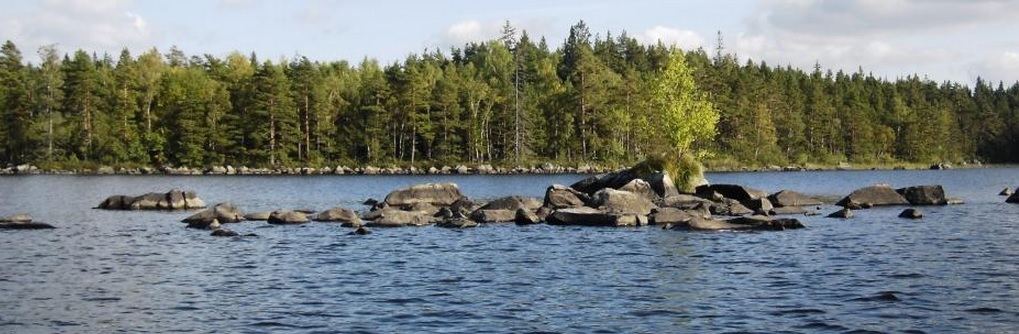 Jezero Asnen na Švedskem